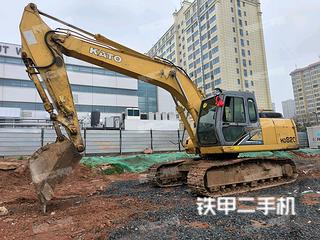 潍坊加藤HD820-6挖掘机实拍图片