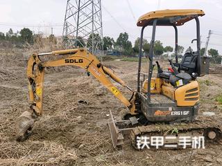 湖北-潜江市二手山东临工ER616F挖掘机实拍照片