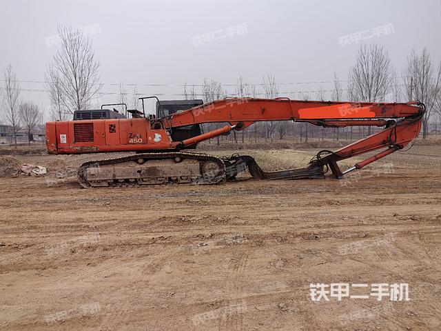 日立ZX450H打桩机