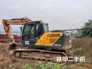 重庆-重庆市二手现代R150LVS挖掘机实拍照片