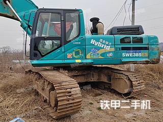 河南-许昌市二手山河智能SWE385ES挖掘机实拍照片