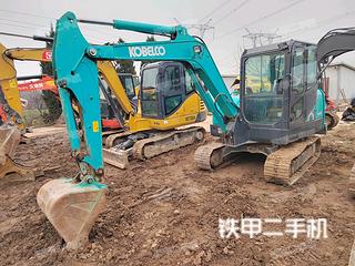 陕西-西安市二手神钢SK60-10挖掘机实拍照片