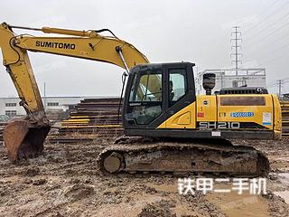 安徽-铜陵市二手住友SH210-6挖掘机实拍照片
