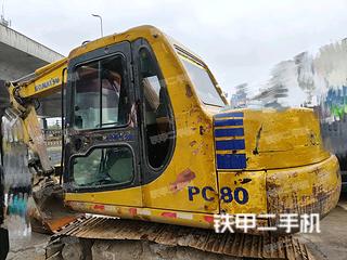 扬州小松PC60-7挖掘机实拍图片