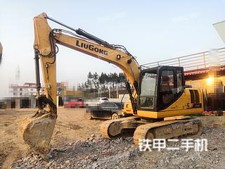 广西-崇左市二手柳工CLG915E挖掘机实拍照片