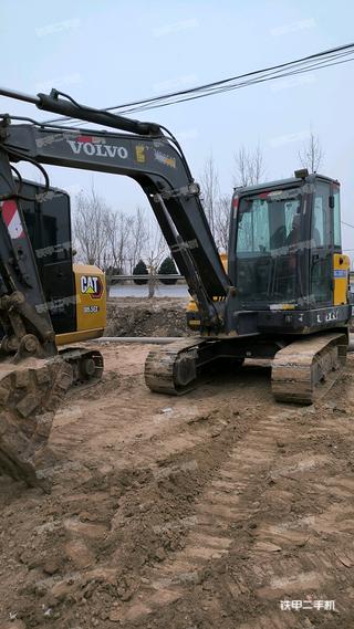河北-邢台市二手沃尔沃EC60C挖掘机实拍照片