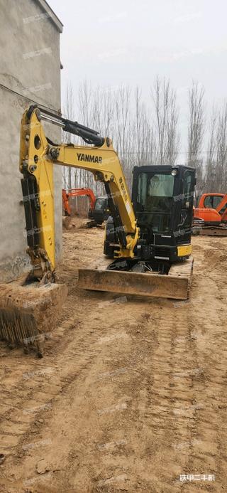 河北-邢台市二手洋马VIO60-6B挖掘机实拍照片