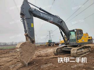 陕西-西安市二手沃尔沃EC350D挖掘机实拍照片