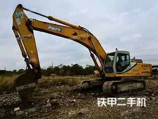 广州加藤HD1430III挖掘机实拍图片