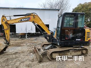 扬州三一重工SY55C挖掘机实拍图片