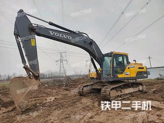 陕西-西安市二手沃尔沃EC250D挖掘机实拍照片