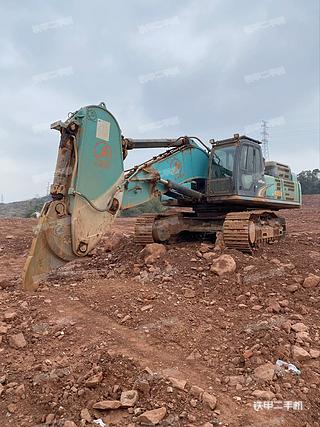 湖南-岳阳市二手神钢SK495D-8挖掘机实拍照片