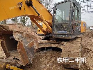 河南-开封市二手现代R225LC-7S挖掘机实拍照片