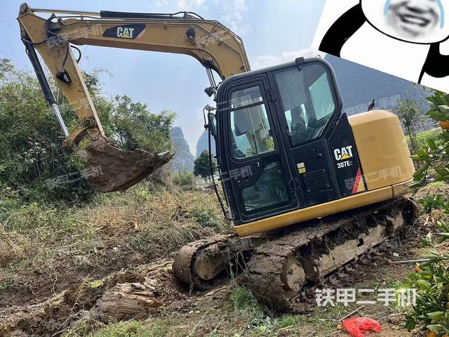 卡特彼勒307E2小型液压挖掘机