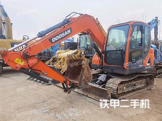 河南-郑州市二手斗山DX75-9C挖掘机实拍照片