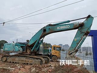 湖南-岳阳市二手神钢SK350LC-10挖掘机实拍照片