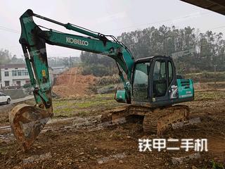 湖南-岳阳市二手神钢SK130-8挖掘机实拍照片