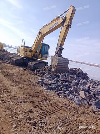 牡丹江小松PC200-7挖掘机实拍图片