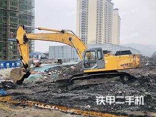 郴州加藤HD1430R挖掘机实拍图片