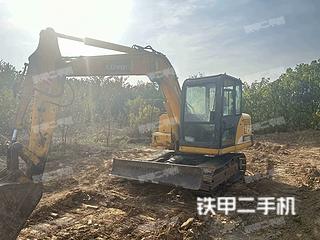 郑州雷沃重工FR80E挖掘机实拍图片