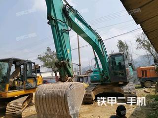 云南-文山壮族苗族自治州二手神钢SK210LC-8挖掘机实拍照片