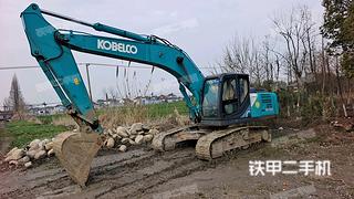 江苏-南通市二手神钢SK250-10挖掘机实拍照片