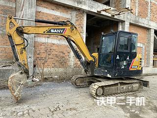 安徽-安庆市二手三一重工SY55C挖掘机实拍照片
