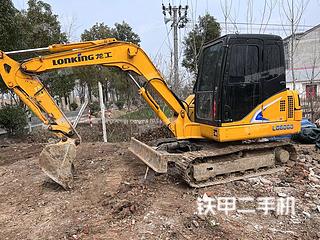 安徽-铜陵市二手龙工LG6060挖掘机实拍照片