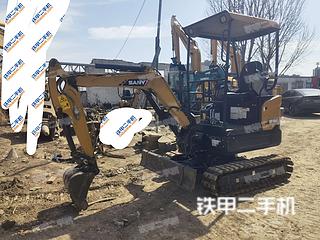河南-郑州市二手三一重工SY16C挖掘机实拍照片