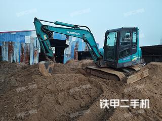 河南-开封市二手山河智能SWE50E挖掘机实拍照片