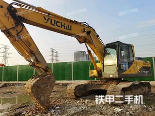 安徽-芜湖市二手玉柴YC240LC-8挖掘机实拍照片
