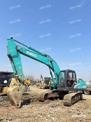 安徽-安庆市二手神钢SK210LC-8挖掘机实拍照片