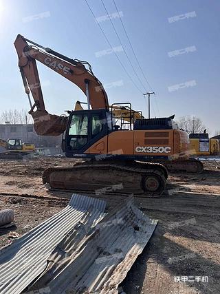 河北-保定市二手凯斯CX350C挖掘机实拍照片