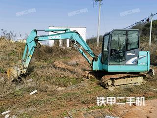 安徽-池州市二手神钢SK60-8挖掘机实拍照片