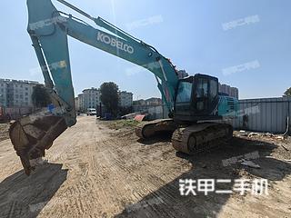 江苏-南通市二手神钢SK210LC-10挖掘机实拍照片