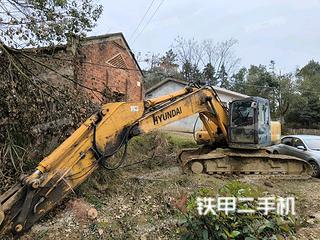 湖南-益阳市二手现代R225LC-7挖掘机实拍照片