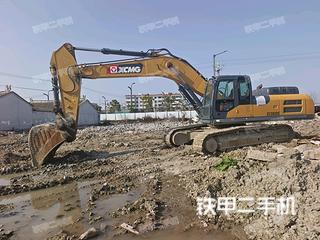 浙江-丽水市二手徐工XE380DK挖掘机实拍照片