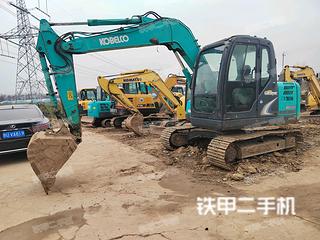 陕西-西安市二手神钢SK75-8挖掘机实拍照片