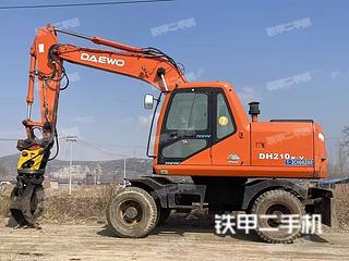 河北-保定市二手斗山DH130LC-V挖掘机实拍照片