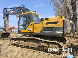广州沃尔沃EC300DL挖掘机实拍图片