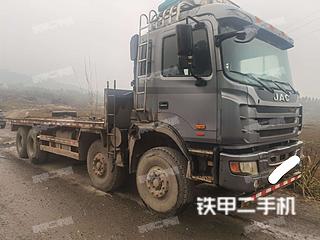 广西-柳州市二手江淮重工8X4平板运输车实拍照片