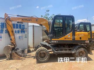 云南-昆明市二手新源XY85W-8挖掘机实拍照片