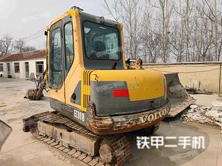 山东-潍坊市二手沃尔沃EC55挖掘机实拍照片