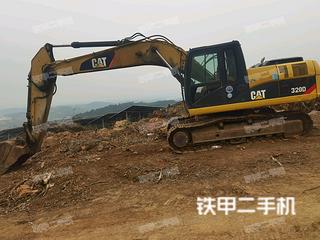 广西-柳州市二手卡特彼勒320D液压挖掘机实拍照片