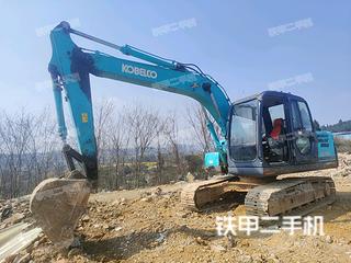 四川-甘孜藏族自治州二手神钢SK130-8挖掘机实拍照片