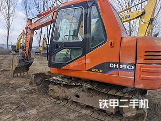 斗山DH80GOLD挖掘机实拍图片