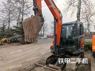 潍坊斗山DX55-9C挖掘机实拍图片