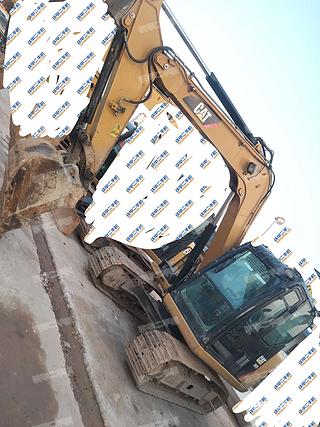 广西-百色市二手卡特彼勒307E液压挖掘机实拍照片