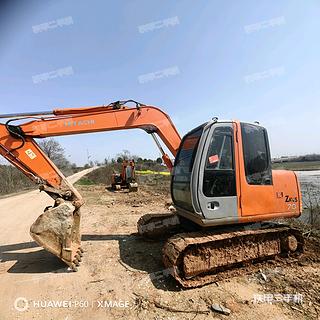 江西-萍乡市二手日立ZX70挖掘机实拍照片