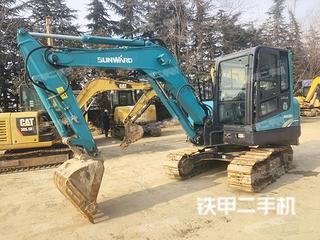 河南-郑州市二手山河智能SWE60E挖掘机实拍照片